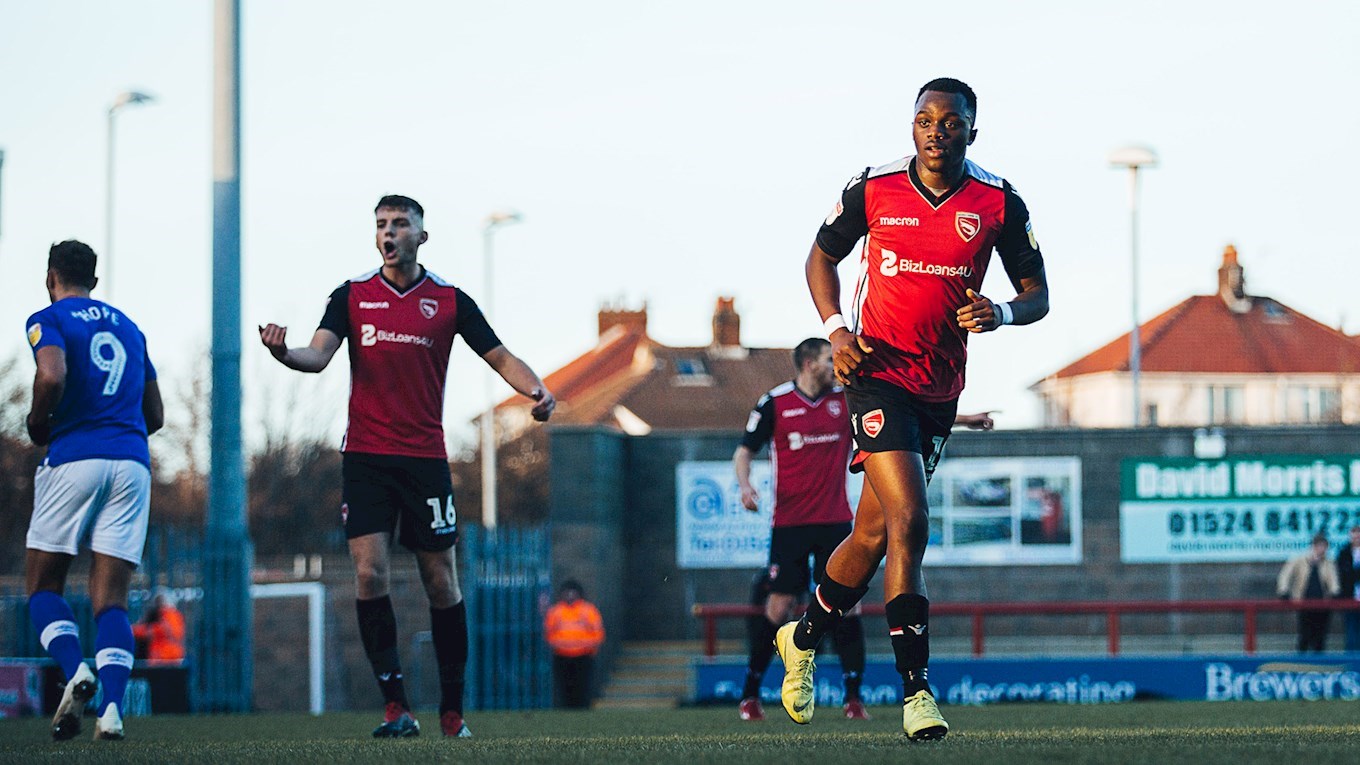 MENDES GOMES HAPPY WITH RUN OF GAMES - News - Morecambe